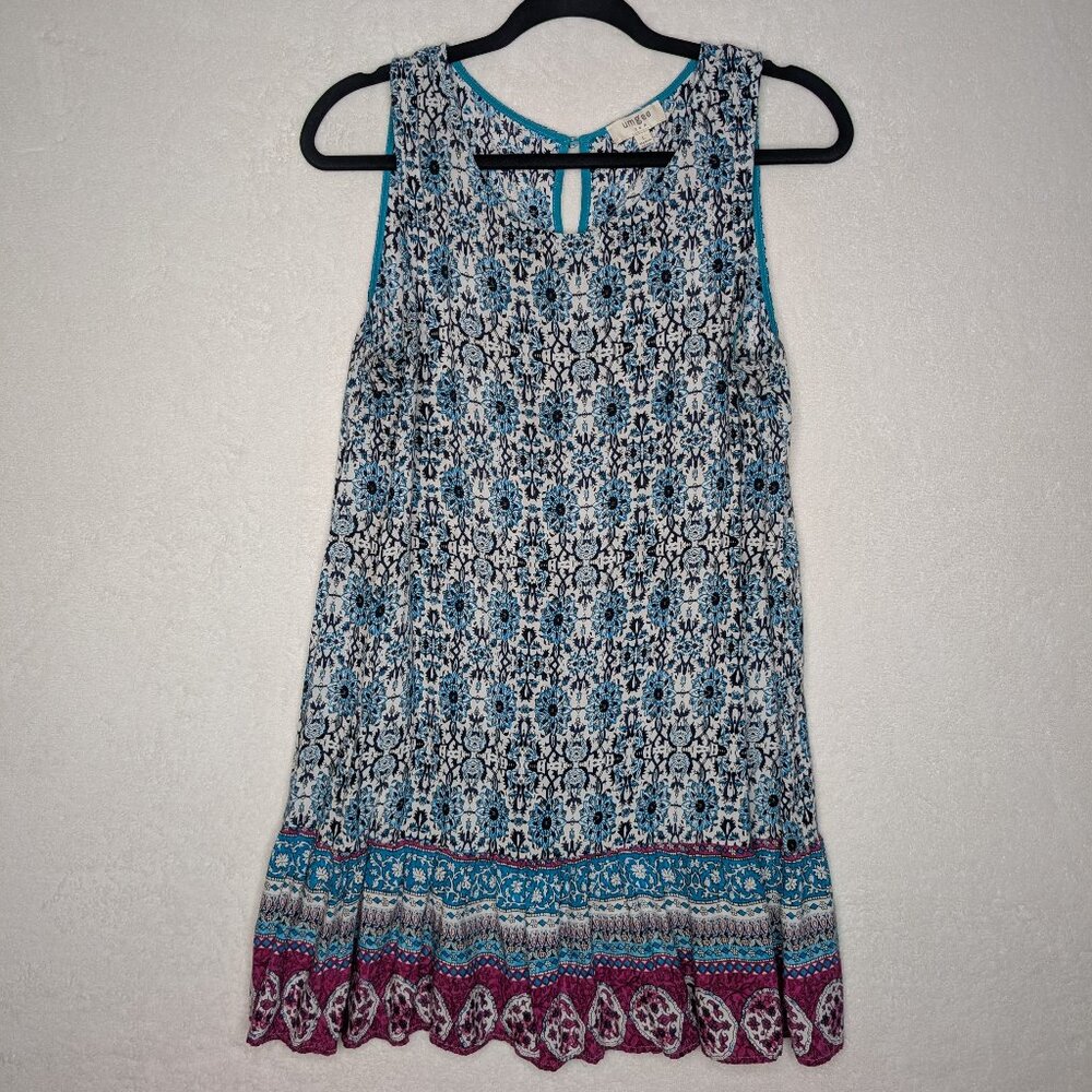 Umgee Sleeveless Scoop Neck Dress Size L